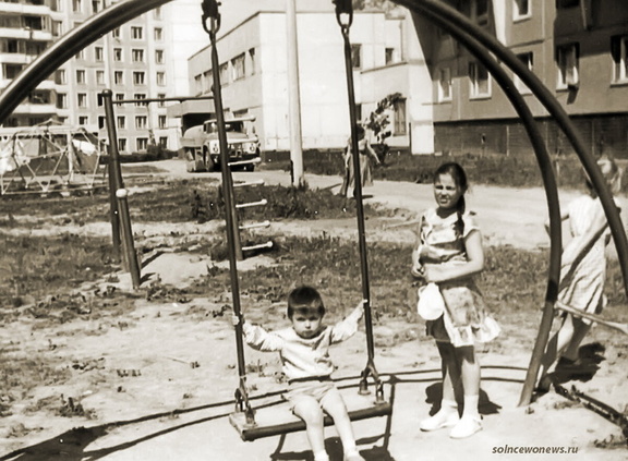 Солнцевский проспект за аптекой 1988 Фото Валеры Сорокина